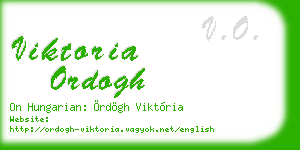 viktoria ordogh business card