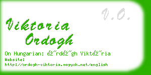 viktoria ordogh business card